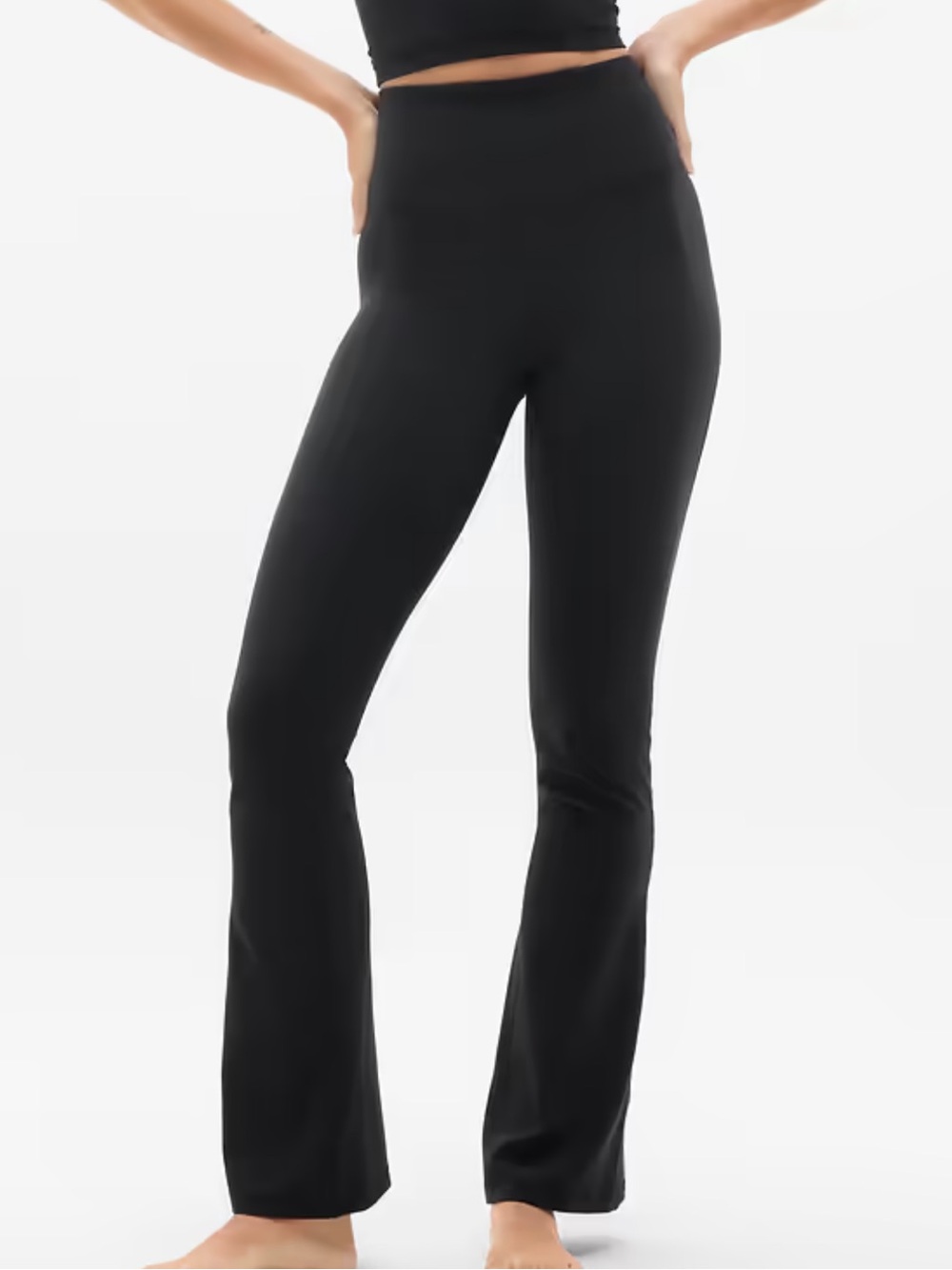 Athleta Black Elation Mini Flare Pant